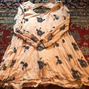 Free people swing dress, size med
